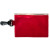 Custom Translucent Zip Carabiner Pouch - Red