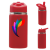 Custom 14 oz Lil' Sipper Hydration Bottle - Full Color - Red