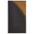 Custom 2 Tone Vinyl Designer Series Barcelona Planner - Academic 2 Color - Brown with Black