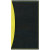 Custom Soft Cover 2 Tone Vinyl Geneva Series Academic Planner / 2 Color - Yellow with Black