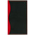 Custom Soft Cover 2 Tone Vinyl Holland Series Weekly Planner w/o Map / 1 Color - Red with Black