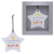 Custom Ceramic Ornament - Full Color - Star 