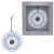 Custom Ceramic Ornament - Full Color - Round 