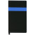 Custom Joliett Series Soft Cover 2 Tone Vinyl Weekly Planner with Map / 1 Color - Black with Blue