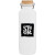 Custom 25 oz h2go Grove Water Bottle with Bamboo Lid - Matte White