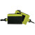 Custom Clip-On ID Holder with Zip Purse & Plastic Clip for Hanging - Lime Green
