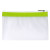 Custom The Pearl Tote Cosmetic Bag - Pearl White/Lime Green