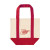 Custom Mini TJ Dual Pocket Canvas Tote - Red