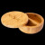 Custom Salt Keeper Duet Bamboo Container - Natural