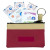 Custom The Safari First Aid Kit - Burgundy red with Khaki beige