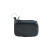 Custom The Twin Zip Purse - Black with gray