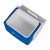 Custom Igloo Playmate Mini 4 Qt Cooler - White with Majestic Blue - Open View