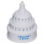 Custom US Capitol Stress Reliever - White