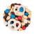 Custom 4 oz. ECO- Digibag, Americana M&M Snack Mix - All Flavor 