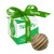 Custom Belgian Truffle Box Featuring Soft-Touch - Milk Chocolate Hazelnut - Multicolor