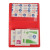 Custom First Aid Case - FDA Compliant - Red Open View 