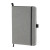 Custom 5.5" x 8.5" FSC Mix Chelsea Bound Journal - Gray - Side View