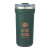 Custom Catone 20 oz Recycled Vacuum Tumbler with Slider Lid - Green - Front View