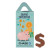 Custom Tote Box with 1 oz Milk Chocolate Dollar Signs