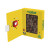 Custom Book Window Box - Milk Chocolate Covered Raisins - Open View