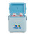 Custom Igloo Tag Along Too Cooler - Powder Blue In Use 