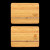 Custom Martinique Bamboo Serving & Cutting Board 15" x 11" - Natural
