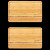 Custom Dominica Bamboo Carving Board - Natural