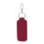 Custom Lip Balm Holder Bottle Charm - Maroon Back View 