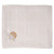 Custom Plaid Woven Throw Blanket - Cream