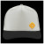 Custom Zapped Blackhawk Elite Hat - Warm gray - Front View