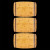 Custom Marbled Look Bamboo Cutting Board - Natural - Group