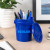 Custom Mini Bucket - Blue - With Lid - Lifestyle
