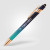 Custom Ellipse Ombre Rose Gold Stylus Pen - Navy Blue