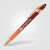 Custom Ellipse Ombre Rose Gold Stylus Pen - Burgundy