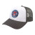 Custom Cap America Trucker Mesh Back Cap - White/Charcoal