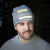 Custom Renew Rechargeable COB Beanie - Grey Lifestyle View