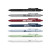 Custom ZEN Black Ink Soft Touch Rubberized Hybrid Ink Gel Pen with Fidget Ball Clip - All Colors