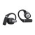 Custom JBL Sense Pro Wireless Open Ear Headphones - Black - Top/Side View