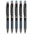 Custom 5 Pen Pack - Honeycomb Gel Pen - Blue