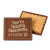 Custom Etched Rectangle Chocolate Cookie