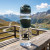 Custom Voxel Tritan Bottle with Locking Handle Lid - 24 oz - Green - Lifestyle