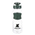 Custom Voxel Tritan Bottle with Locking Handle Lid - 24 oz - Green