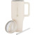 Custom 32 oz Cream HydroJug Traveler Copper-Insulated Double-Wall Tumbler - Engraved - Open Cap View 