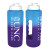 Custom 32 oz. Mood Grip Bottle with Flexible Straw - Blue with Purple