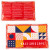 Custom Full-Color Aqua Pearls Hot/Cold Pack - Red
