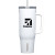 Custom Corkcicle 40 oz Cruiser Travel Mug - Gloss White