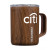 Custom Corkcicle Mug - 16 oz Walnut Wood