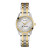 Custom Bulova Corporate Collection Ladies Two-Tone Bracelet Strap Watch - Silver