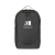 Custom Apex Recycled rPET Laptop Backpack - Black