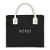 Custom Market Street Tote - Black
